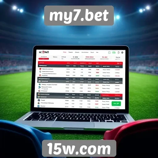 Análise da interface do usuário do my7.bet